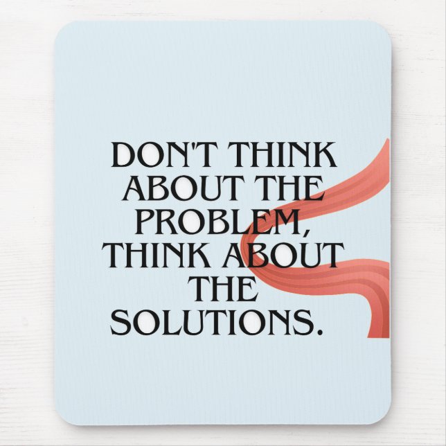 Never Put Off What You Can Do Today – Motivational Mouse Mat (Front)