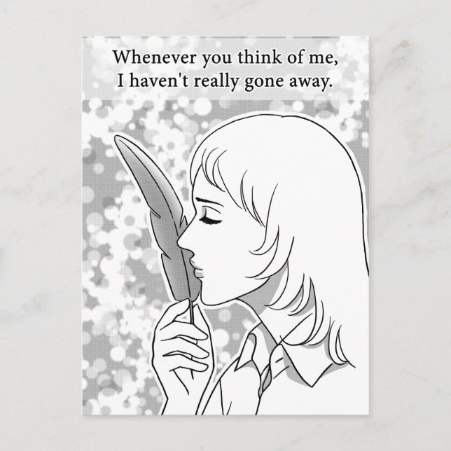 Never really gone away postcard (Front)