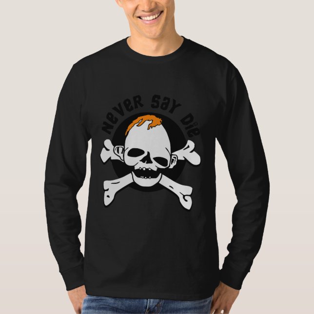 Never Say Die Sloth T-Shirt (Front)
