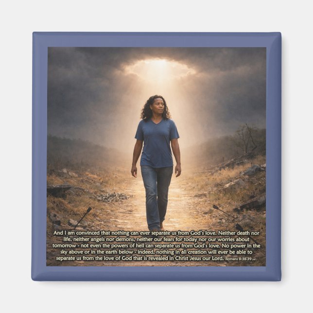 Never separated from God Magnet (Front)