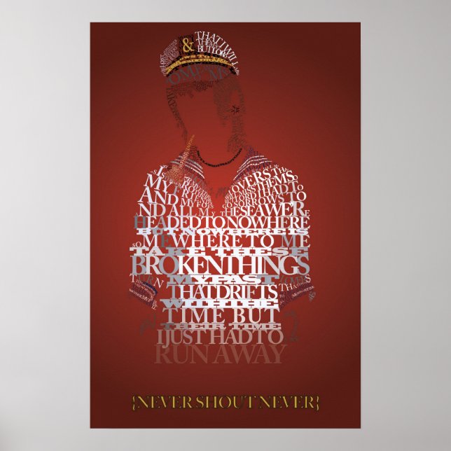 Never Shout Never Lost At Sea Poster (Front)