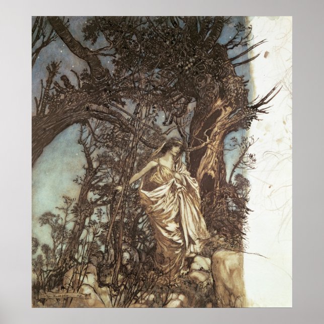 Never so weary, never so woeful poster (Front)