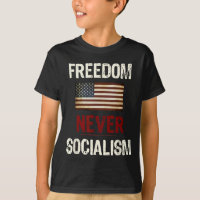 Never Socialism Anti-socialist Republican 