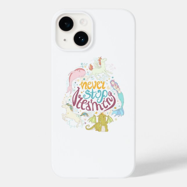 Never Stop Dreaming Case-Mate iPhone Case (Back)