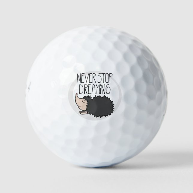 Never Stop Dreaming Golf Balls (Front)