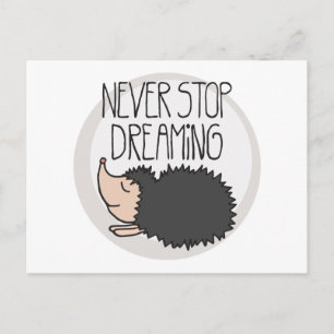 Never Stop Dreaming Postcard
