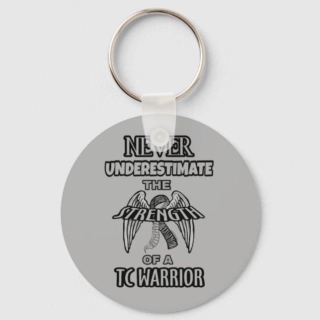 NEVER...TC Warrior Key Ring (Front)