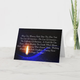NEVER TO FORGET THE PAST HOLIDAY CARD