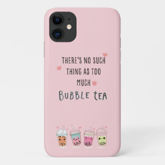 Never too much Bubble Tea iPhone Case