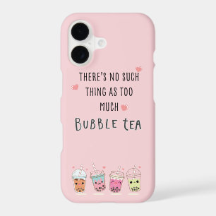 Never too much Bubble Tea iPhone Case