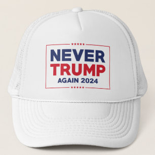 Never Trump Again 2024 Trucker Hat