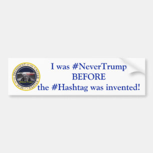 # Never Trump Bumper Sticker