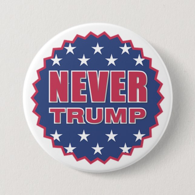 Never Trump Button (Front)