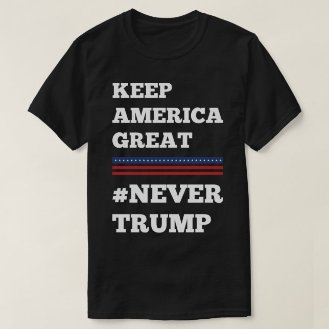 Never Trump T-Shirt (Design Front)