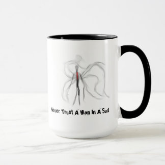 Never Trust A Man In A Suit Slenderman Mug