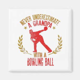 Never Underestimate A Cool Dad With a Bowling Ball Magnet