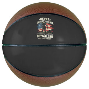 Never Underestimate A Drywaller With a Putty Knife Basketball
