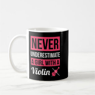 Never Underestimate A Girl With Drums If you have Coffee Mug