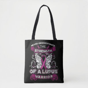 Never Underestimate A Lupus Warrior You may have a Tote Bag