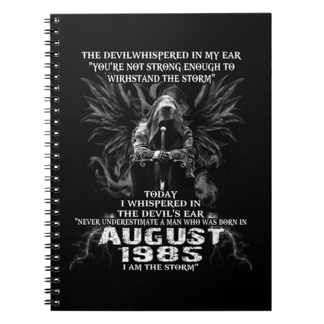 Never Underestimate A Man Who Loves Photography Ju Notebook (Front)