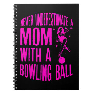 Never Underestimate A Mum With A Motorcycle Solid  Notebook