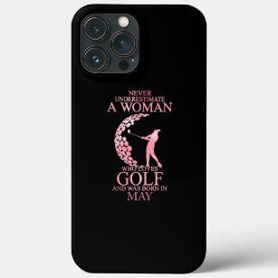 Never Underestimate A Woman Who Loves Golf And In Case-Mate iPhone Case
