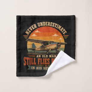 Never Underestimate an Old Man Who Still Planes Wash Cloth