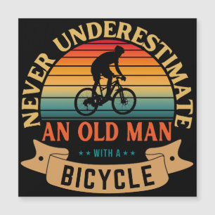 Never underestimate an old man with a bicycle