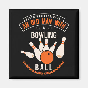 Never underestimate an old man with a bowling ball magnet