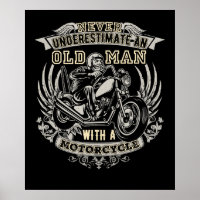 Never Underestimate An Old Man With A Motorcycle