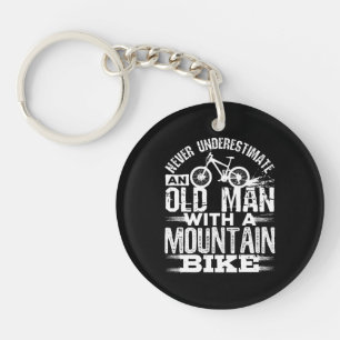 Never Underestimate an Old Man with Mountain Bike Key Ring