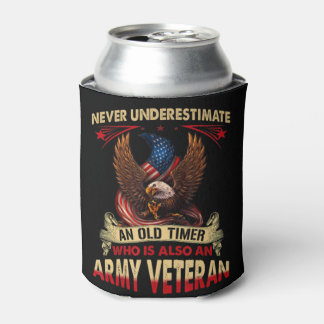 Never Underestimate An Old Timer Who Is Also An Ar Can Cooler