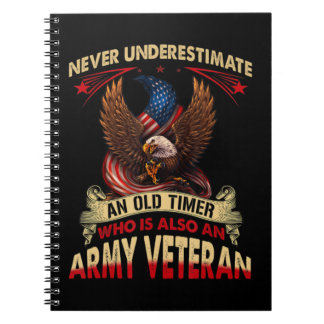 Never Underestimate An Old Timer Who Is Also An Ar Notebook