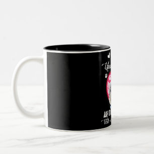Never Underestimate an old woman with a schnauzer Two-Tone Coffee Mug