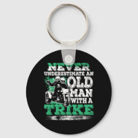 Never Underestimate Old Man With A Trike