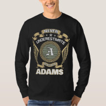 NEVER UNDERESTIMATE POWER OF A ADAMS