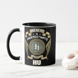 NEVER_UNDERESTIMATE_POWER_OF_A_HU MUG
