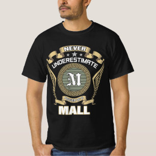 NEVER_UNDERESTIMATE_POWER_OF_A_MALL T-Shirt