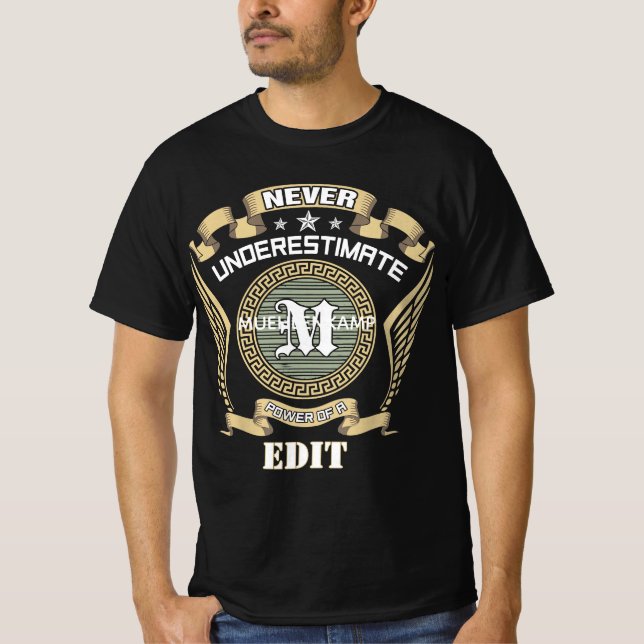 Never underestimate power of a MUEHLENKAMP T-Shirt (Front)