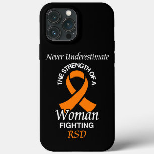 Never Underestimate/Ribbon/Woman...RSD iPhone 13 Pro Max Case