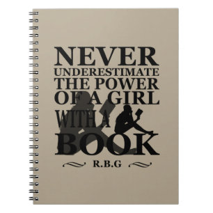 Never underestimate the power of a girl with book