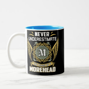 Never Underestimate The Power Of A Morehead Two-Tone Coffee Mug