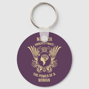 Never underestimate the power of a woman key ring