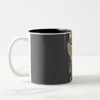 Never Underestimate The Power Of Case Two-Tone Coffee Mug