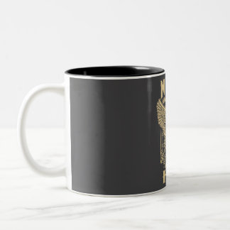 Never Underestimate The Power Of Her Two-Tone Coffee Mug
