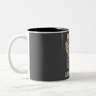 Never Underestimate The Power Of Langston Two-Tone Coffee Mug