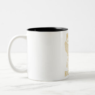 Never Underestimate The Power Of Rogers Two-Tone Coffee Mug