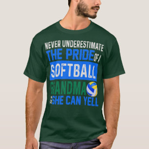 Never Underestimate The Pride Of A Volleyball Gran T-Shirt
