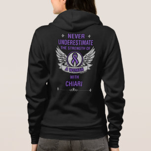 Never Underestimate/Woman...Chiari Hoodie