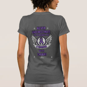 Never Underestimate/Woman...Chiari T-Shirt